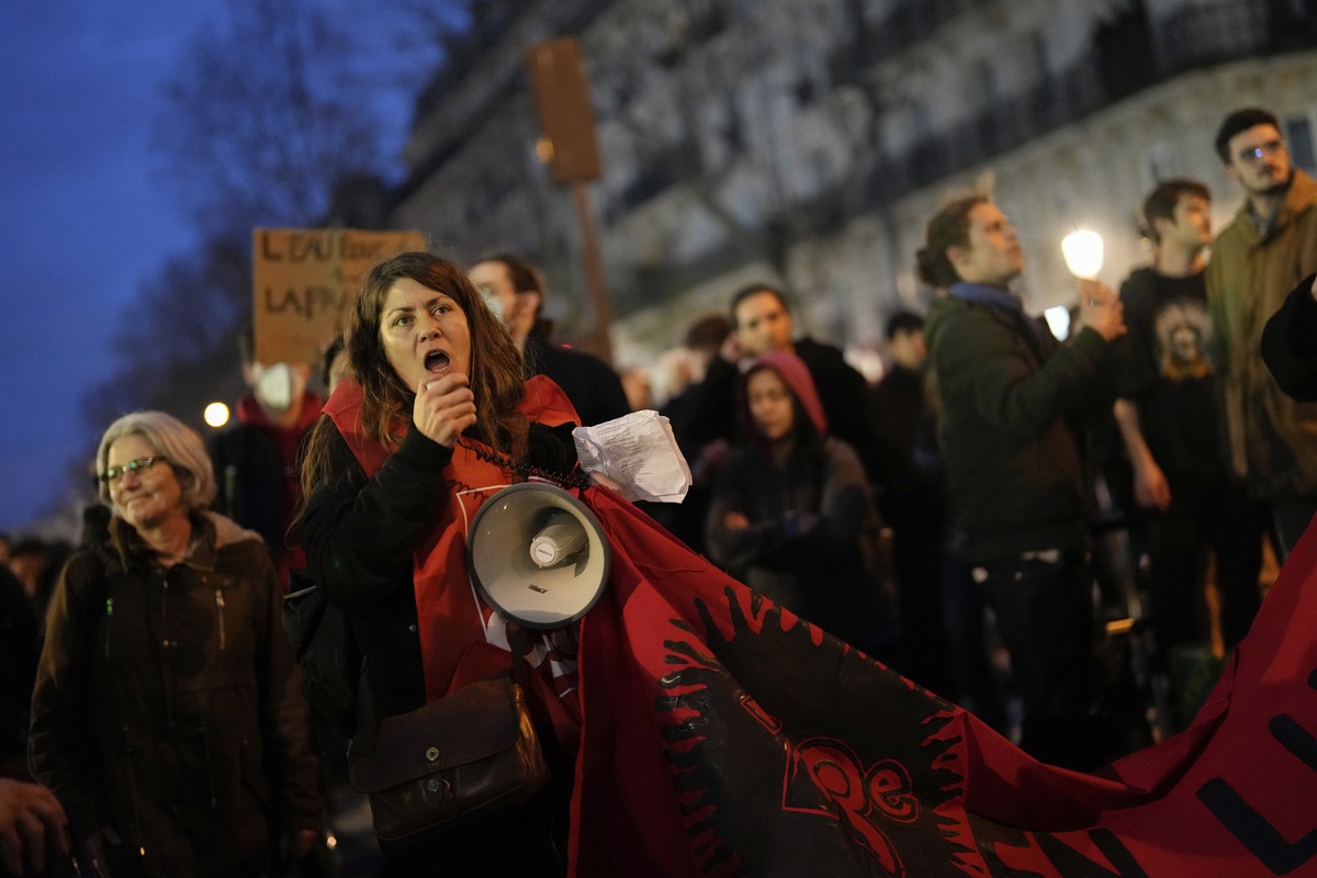 Διαδήλωση στη Γαλλία